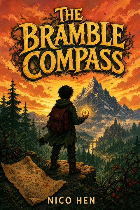 Middle Grade Adventure Map — children book cover archetype