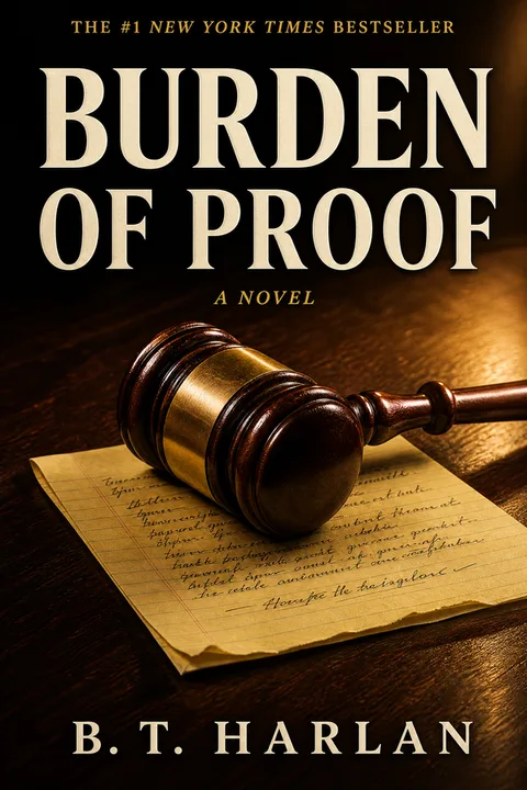 Legal Thriller Verdict — thriller book cover archetype